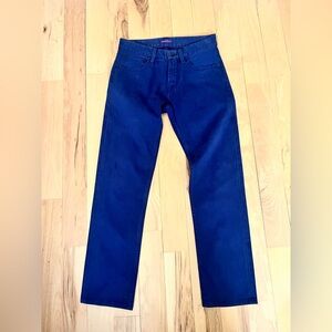 Ralph Lauren Purple Label Cotton Blue Pants Size 28